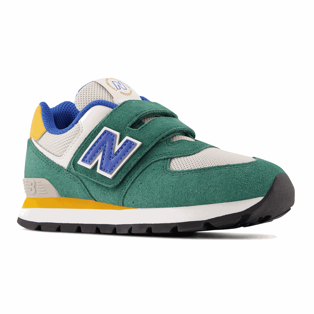Dětské boty New Balance PV574DG2 – zelené
