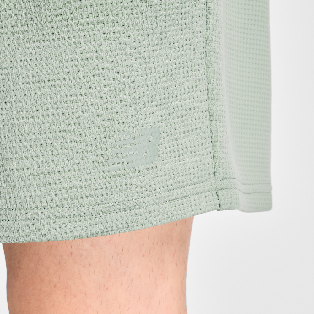 Pánské šortky New Balance MB61V17CAAR – zelené