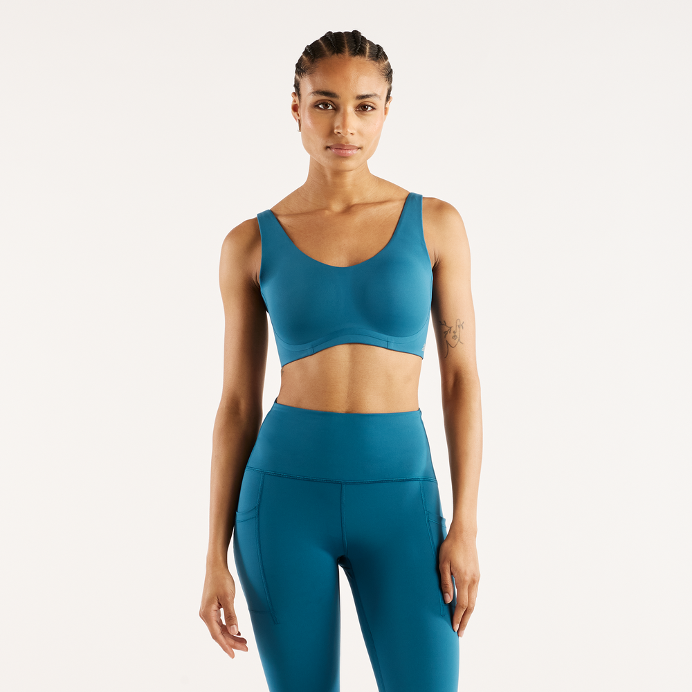 Sportovní podprsenka New Balance WB51052STS – modré