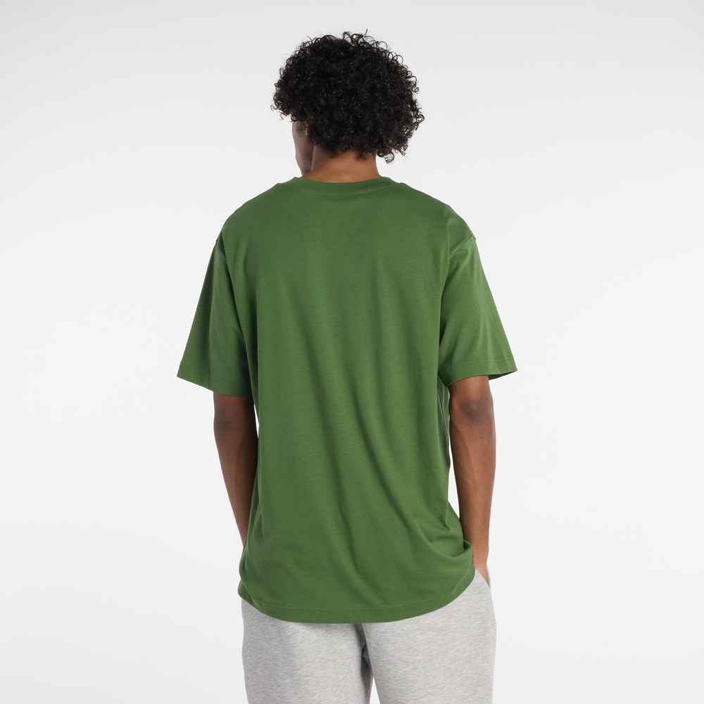 Pánské tričko New Balance MT41509DAE – zelené