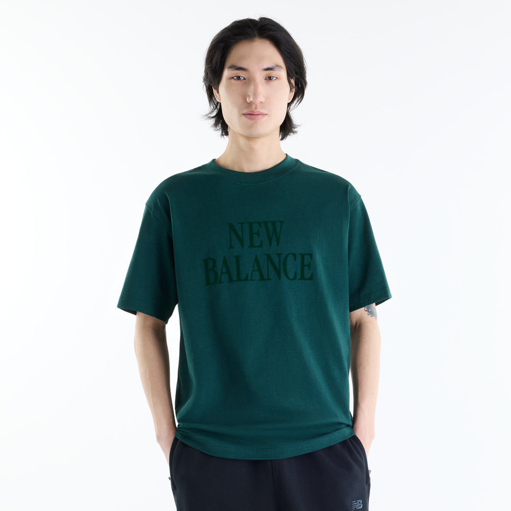 Pánské tričko New Balance MT62I3O5NOG – zelené