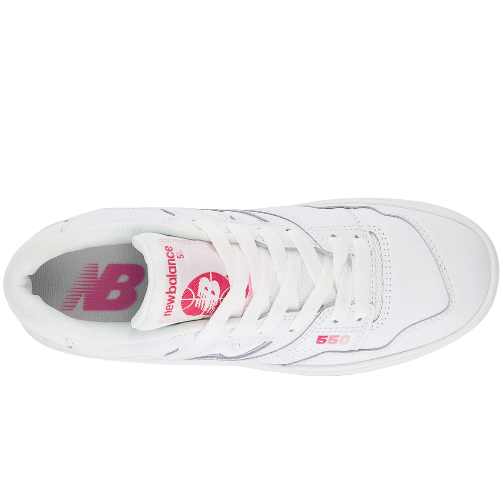 Dětské boty New Balance GSB550KP – bílé