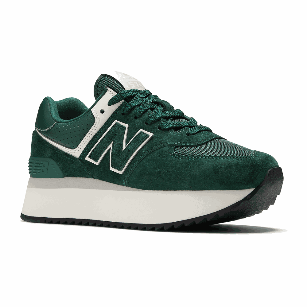 Dámské boty New Balance WL574ZAG – zelené