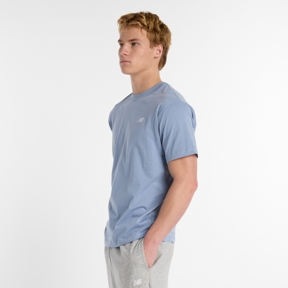 Pánské tričko New Balance MT41509DUS – modré