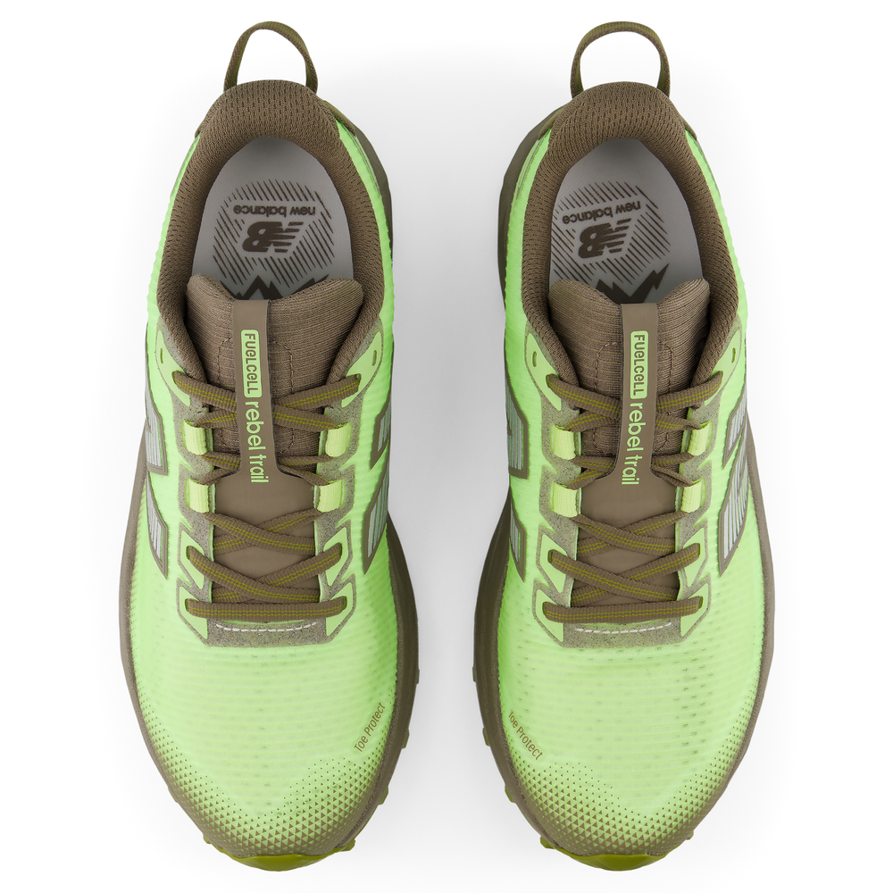 Pánské boty New Balance FuelCell Rebel Trail MRBT66K – zelené