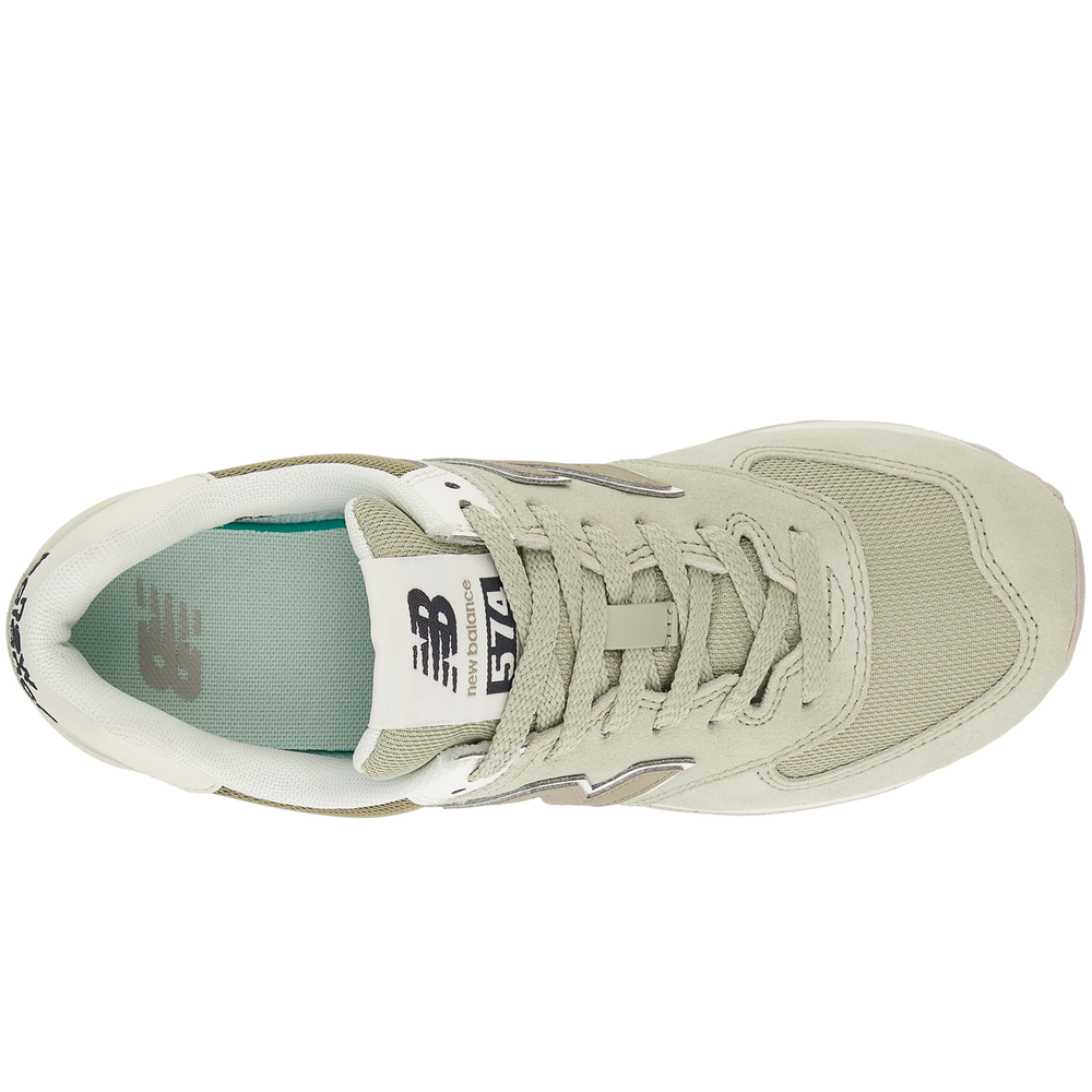 Dámské boty New Balance WL574DP2 – zelené