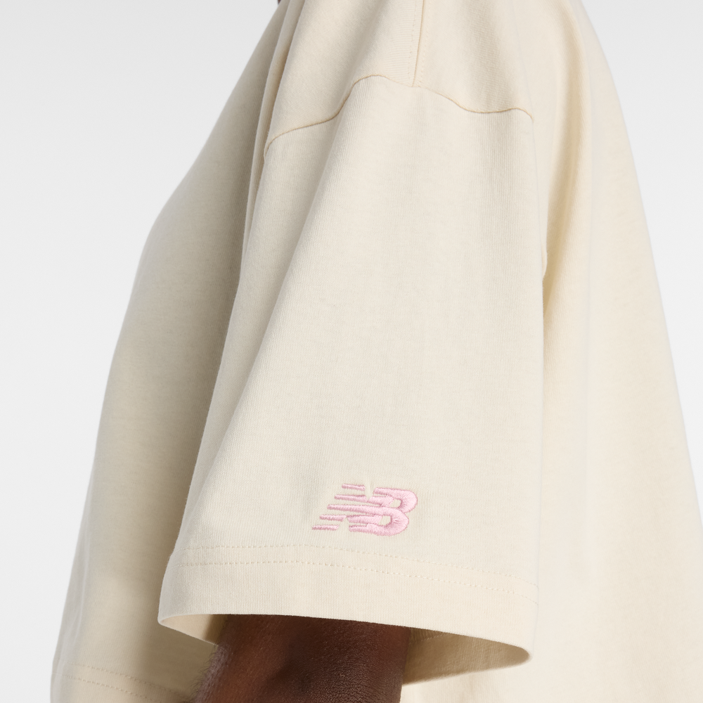Dámské tričko New Balance WT53904LIN – béžové