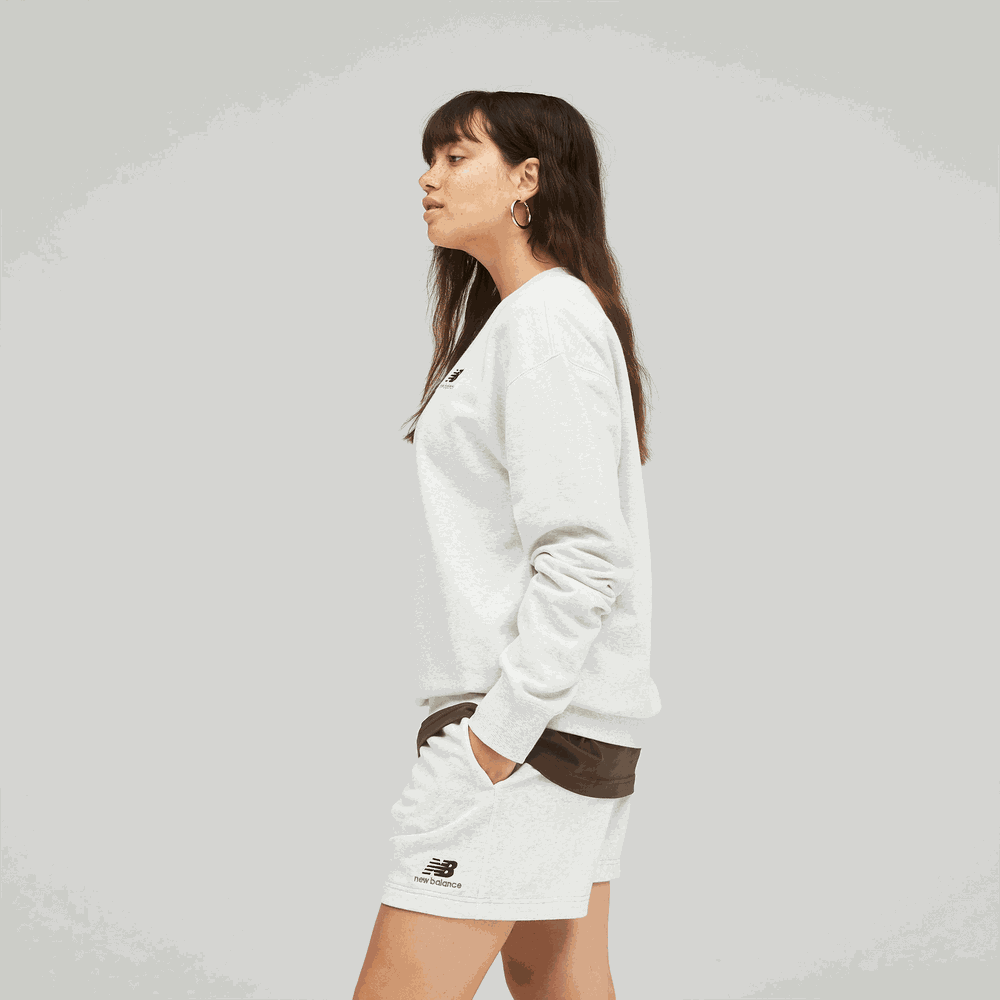 Unisex mikina New Balance UT21501SAH - šedé