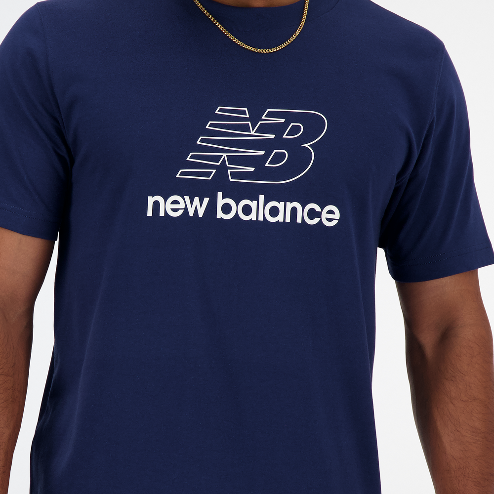 Pánské tričko New Balance MT41906NNY – tmavomodrá