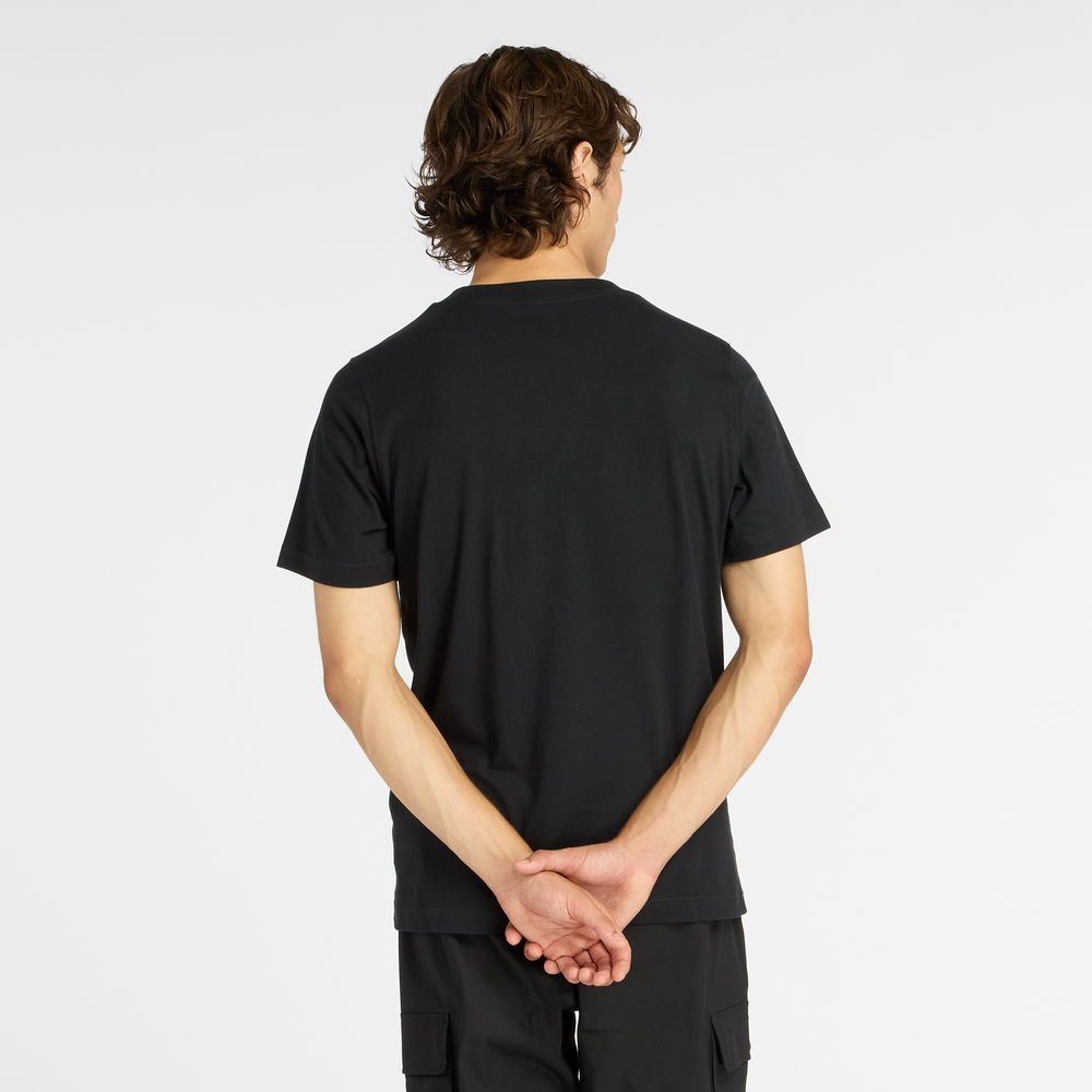 Pánské tričko New Balance MT61C48BBK – černé