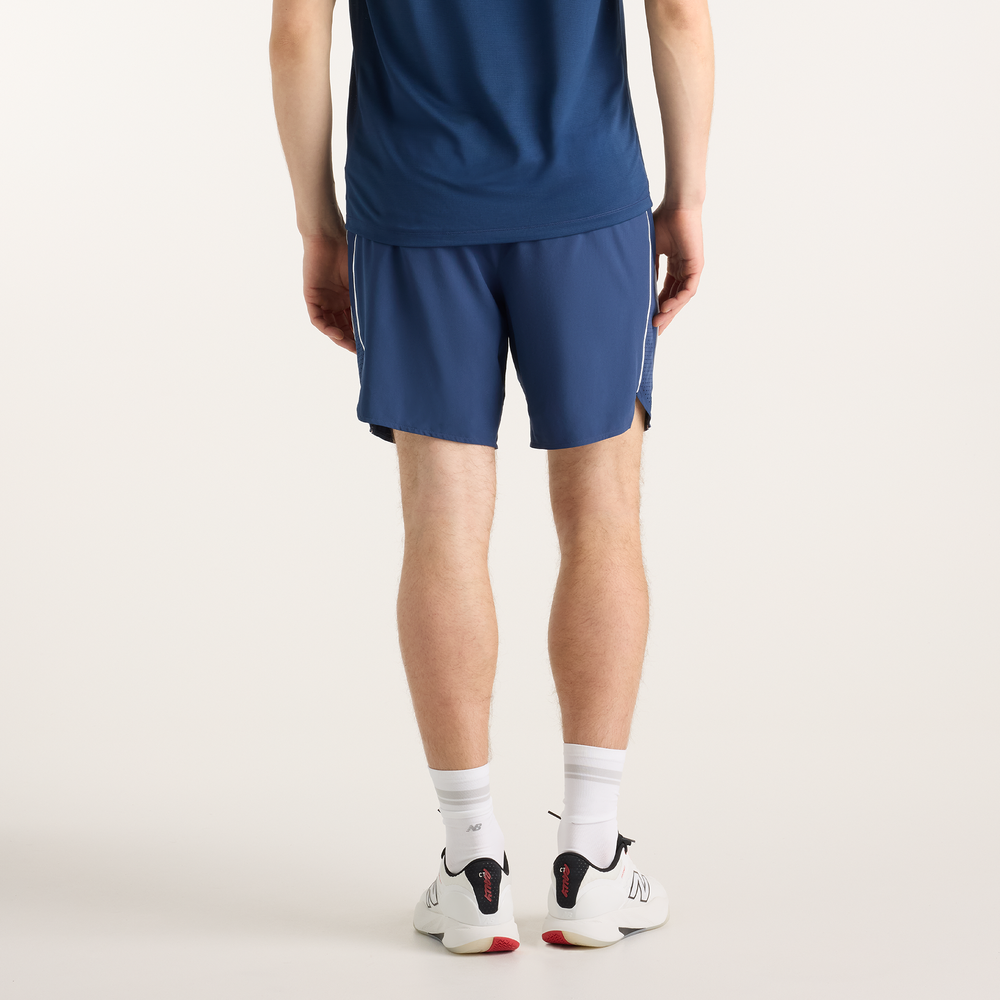 Pánské šortky New Balance Tournament – tmavomodrá