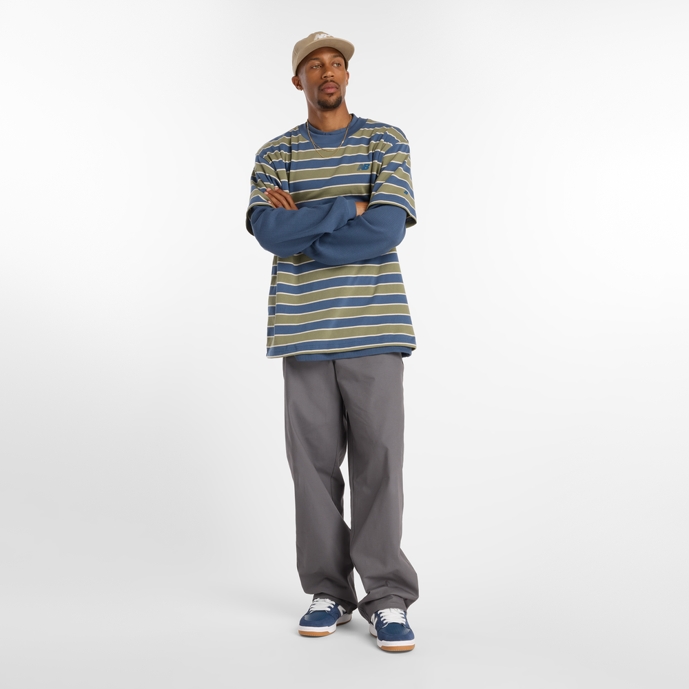 Pánské tričko New Balance Numeric MT53700VTI – modré
