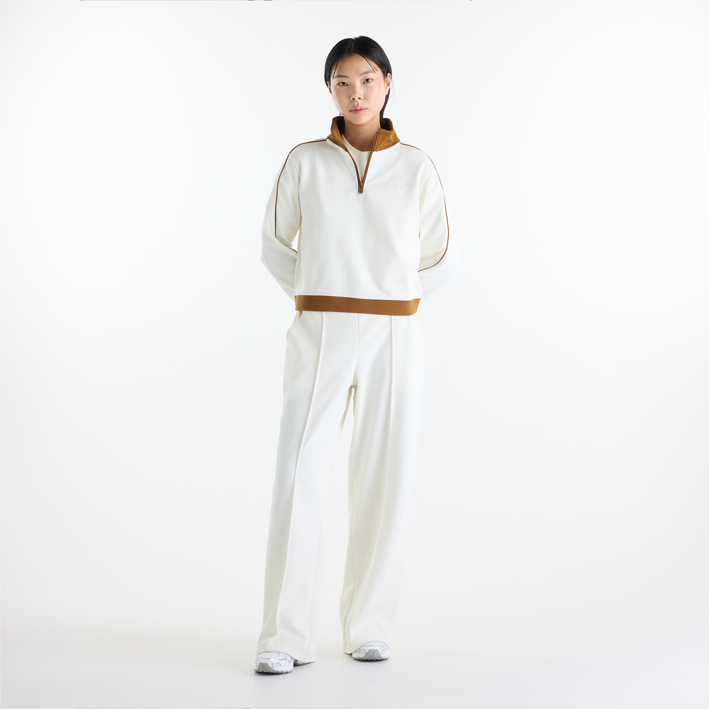 Dámské kalhoty New Balance Sport Legacy – bílé