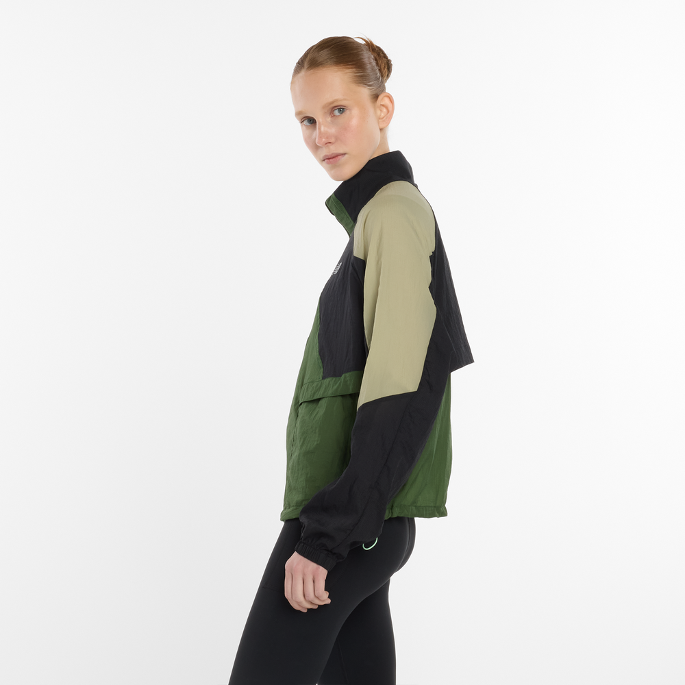 Dámská bunda New Balance WO53206GAS – zelené