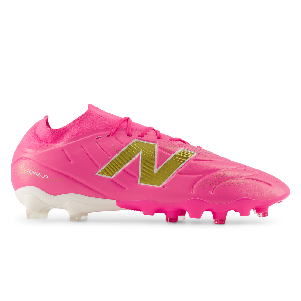 Pánské kopačky New Balance TEKELA TEAM FG V5 UT3FL9J8 – růžové