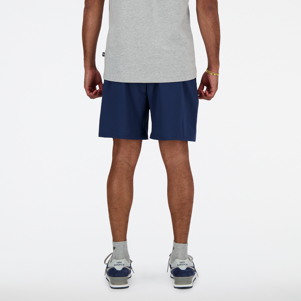 Pánské šortky New Balance MS41232NNY – tmavomodrá