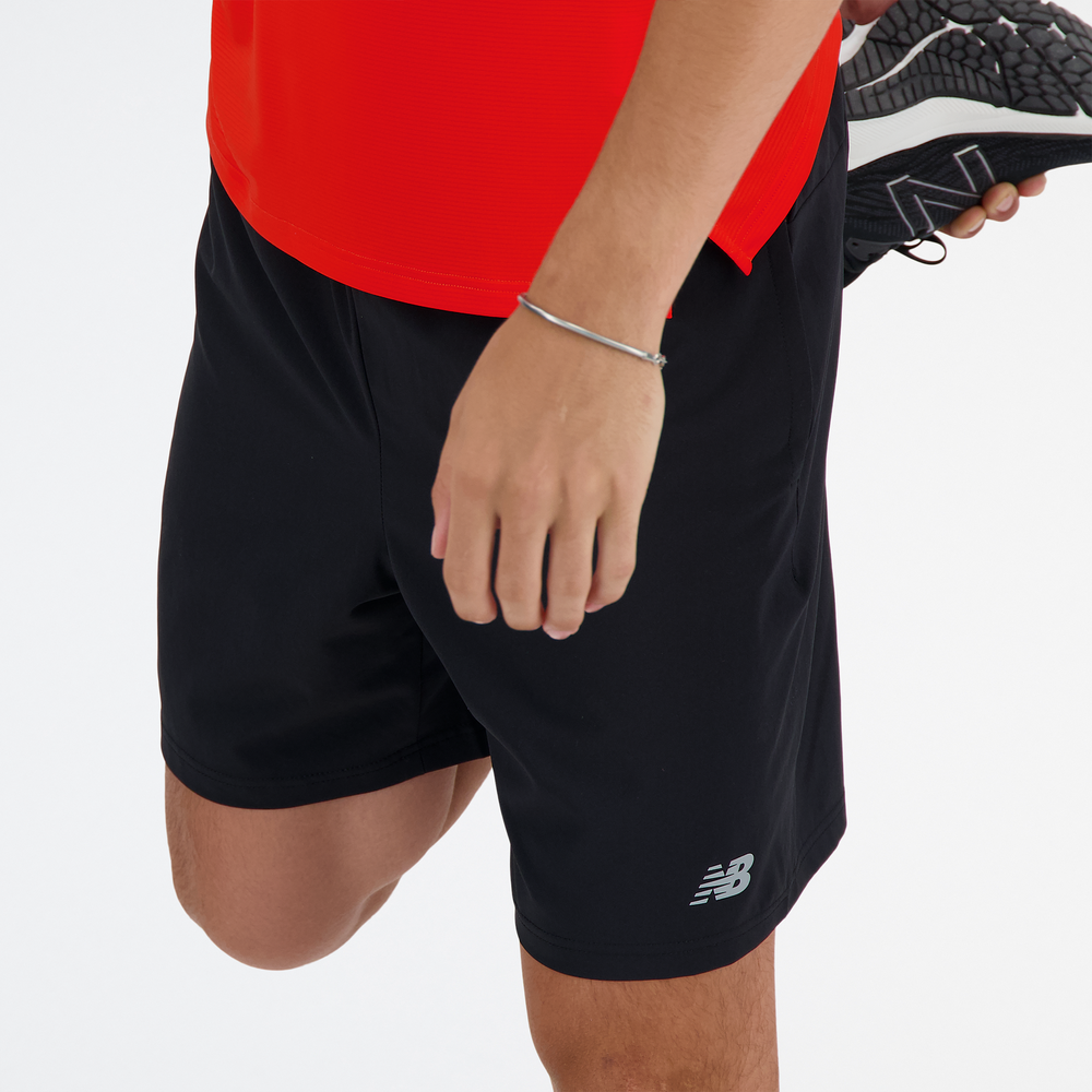 Pánské šortky New Balance MS41232BK – černé
