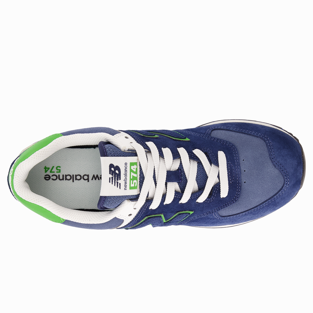 Unisex boty New Balance U574QBL – tmavomodrá
