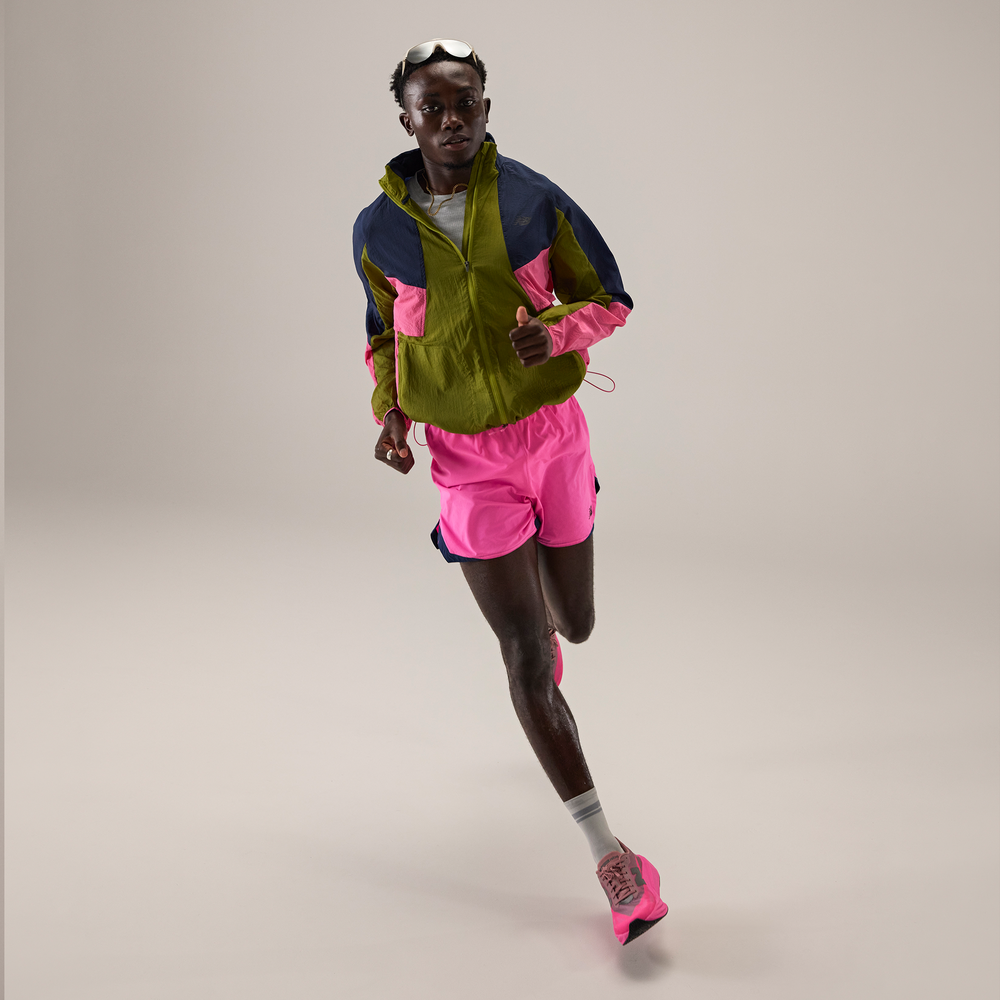 Pánské boty New Balance FuelCell Rebel v5 MFCX30X – růžové