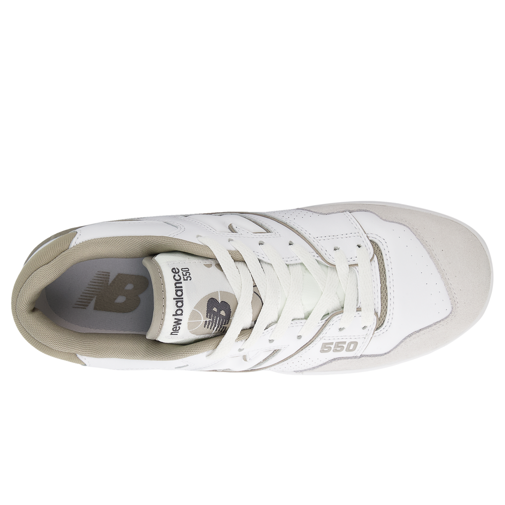 Boty unisex New Balance BB550GSS – bílé