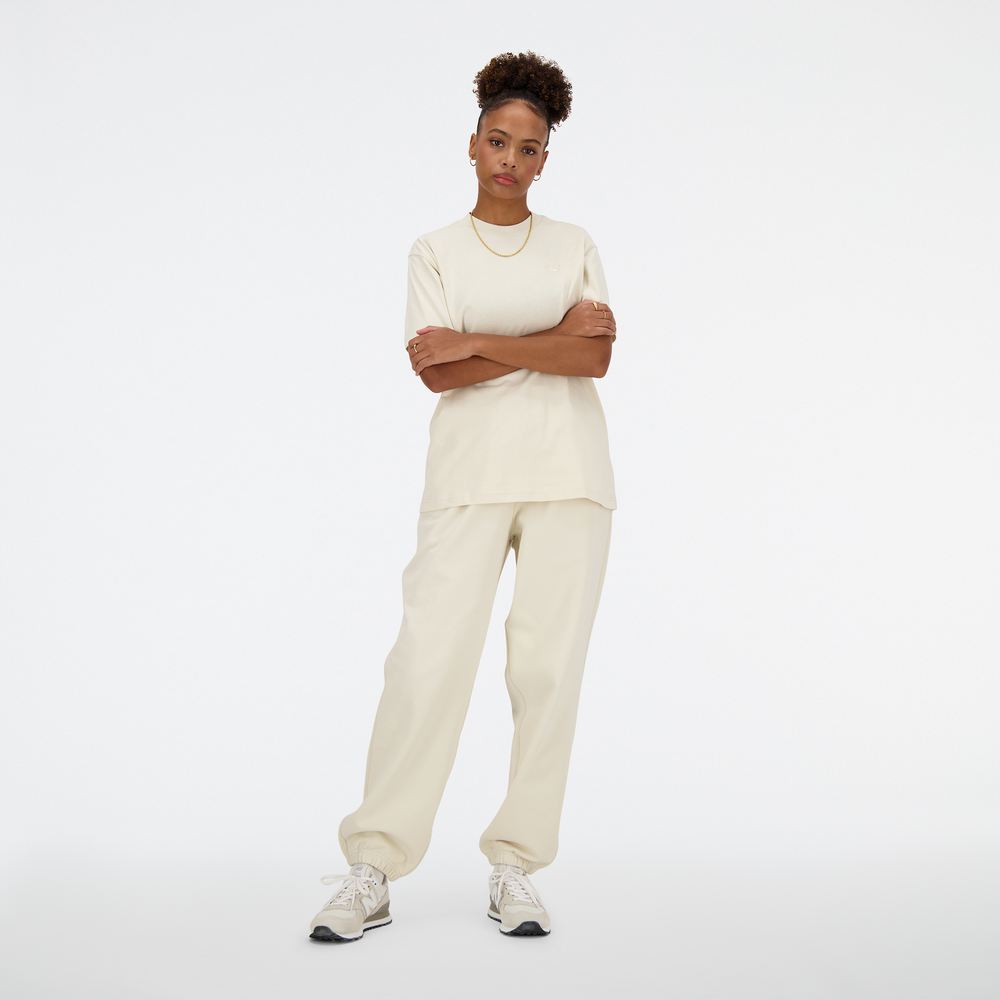 Dámské tričko New Balance WT41501LIN – béžové