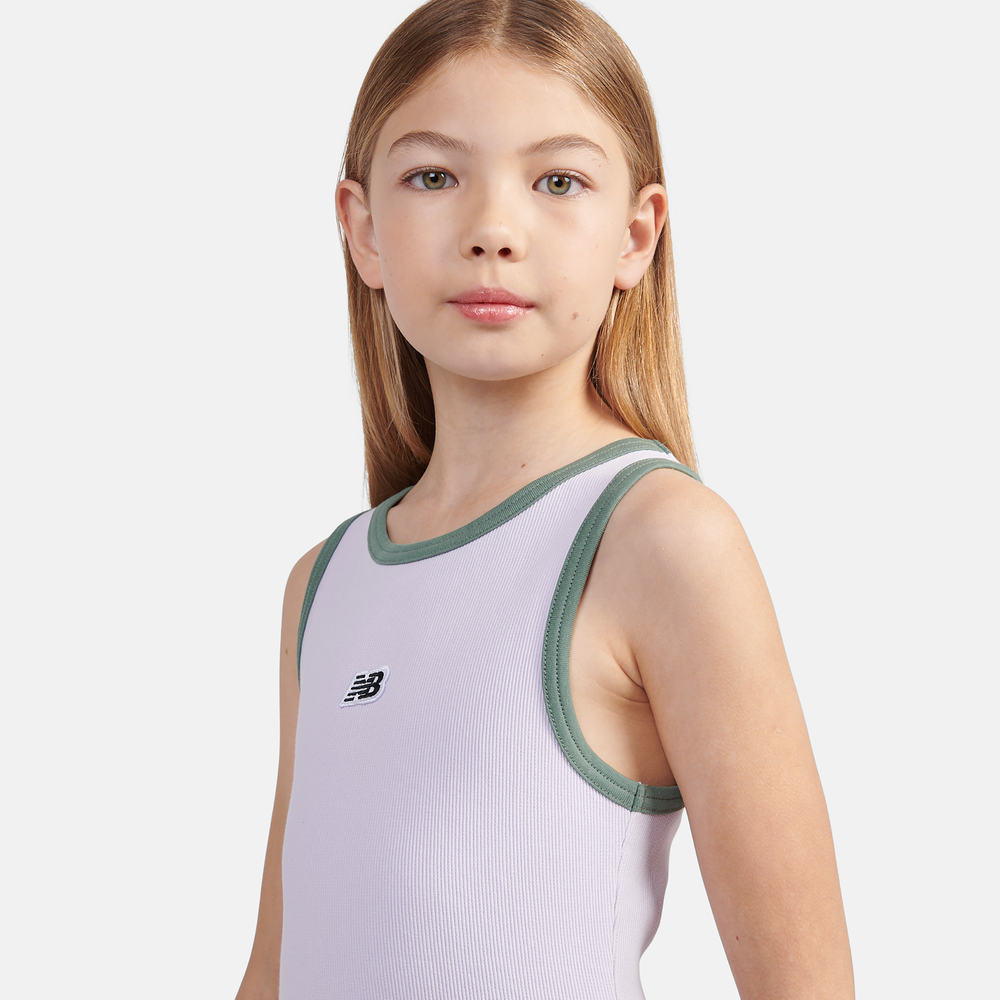 Dětské tričko New Balance LAKG0139RIG – růžové