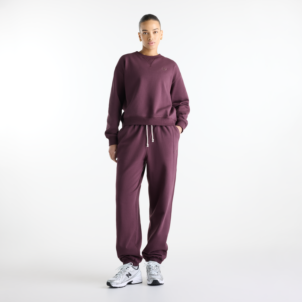 Dámské kalhoty New Balance Athletics – fialové