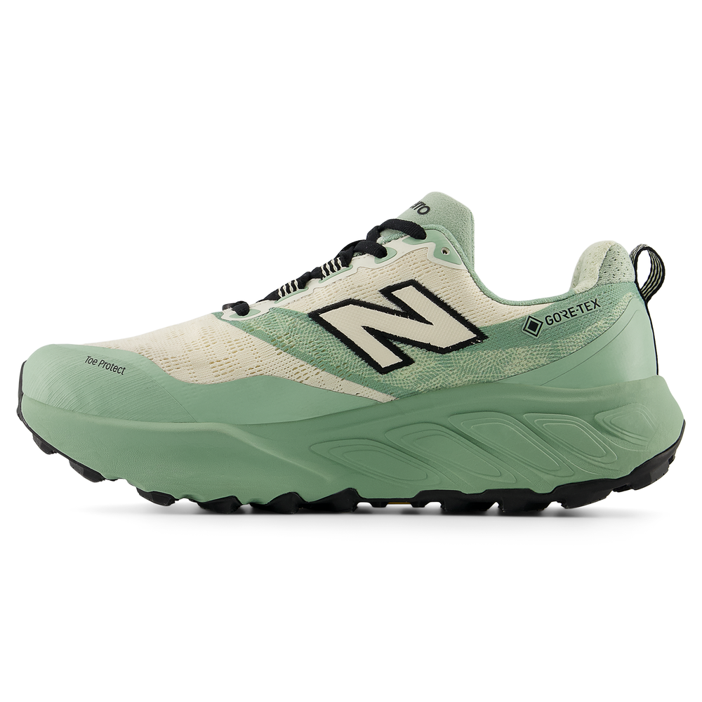 Pánské boty New Balance Fresh Foam X Hierro v9 Gore-Tex MTHIGLA9 – zelené