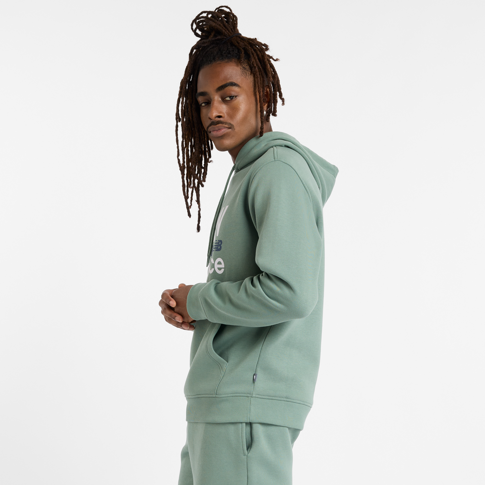 Pánská mikina New Balance MT51941DKJ – zelené