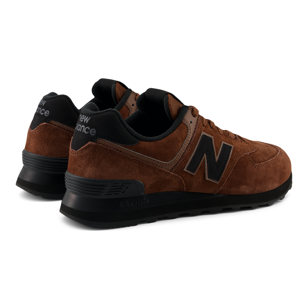 Unisex boty New Balance U574LEB – hnědý