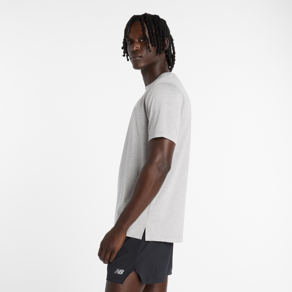 Pánské tričko New Balance MT61O0U4AG – šedé