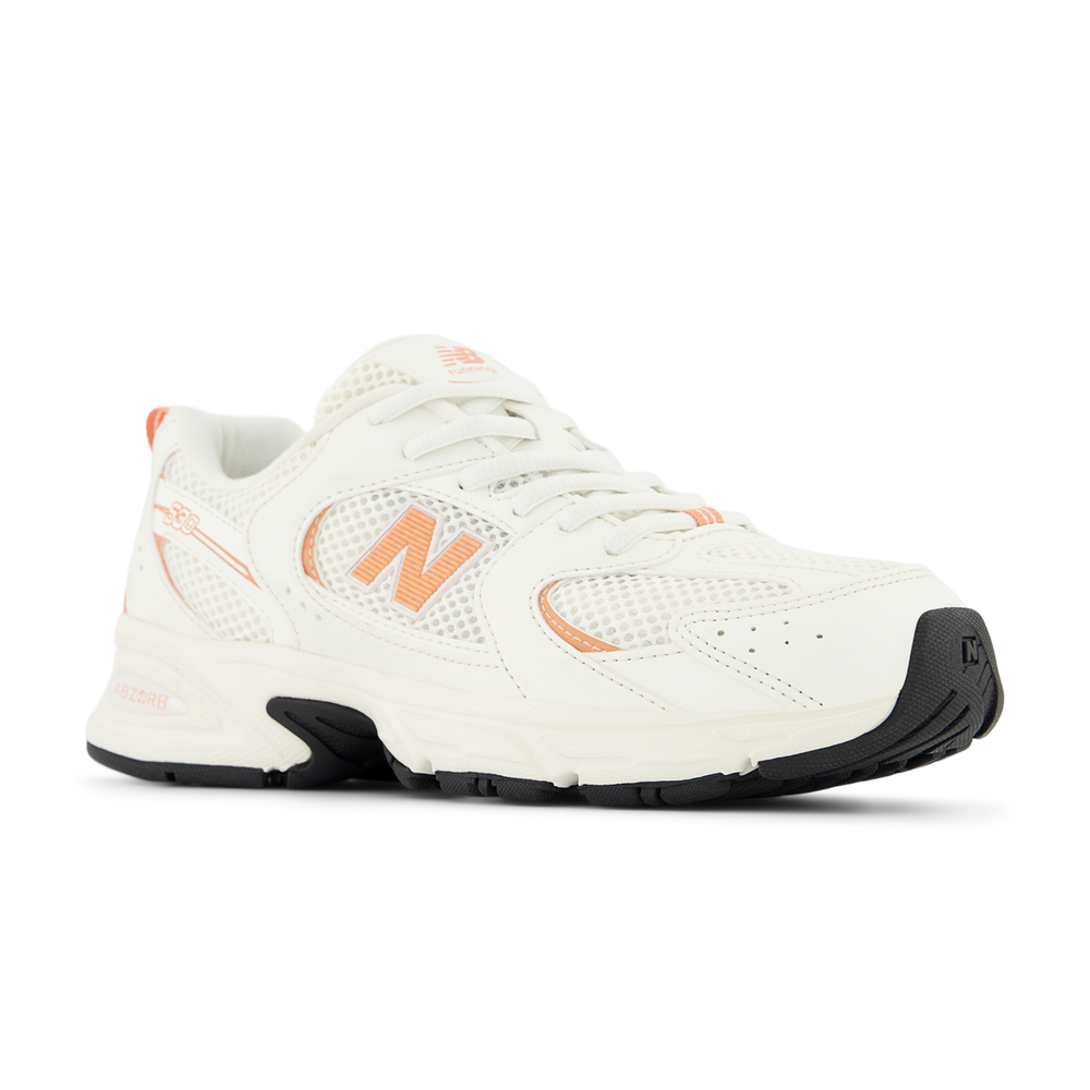 Dětské boty New Balance GR530CG – bílé