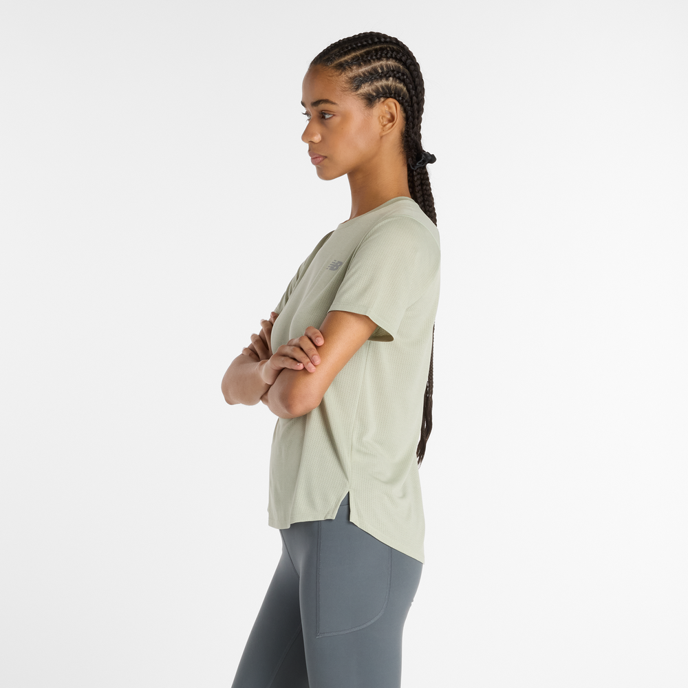 Dámské tričko New Balance WT41253GSH – zelené