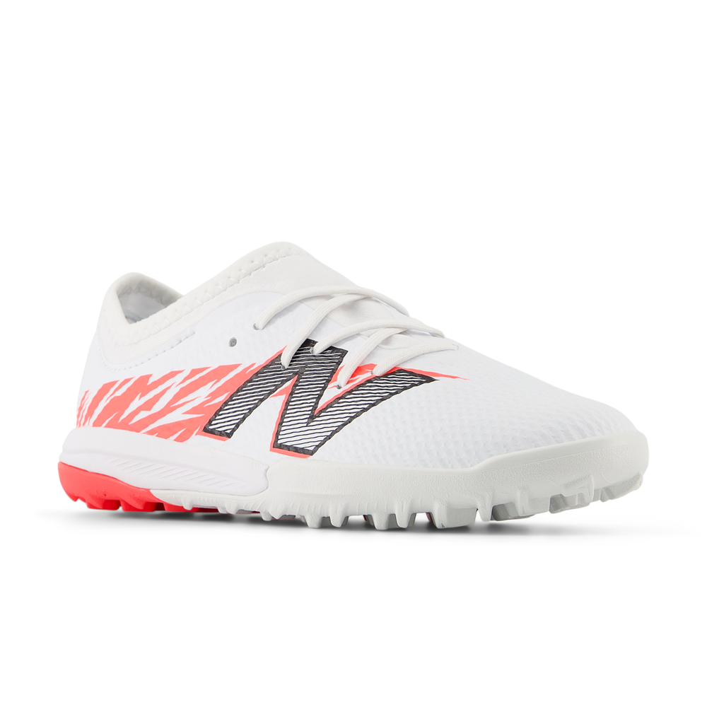 Dětské turfy New Balance FURON TEAM JNR TF V8 SJF3TIB8 – bílé