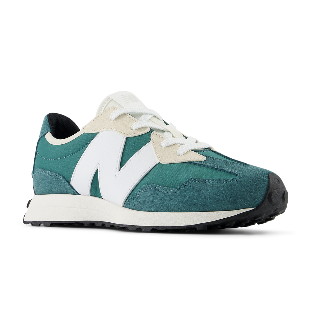 Dětské boty New Balance GS327BD – zelené