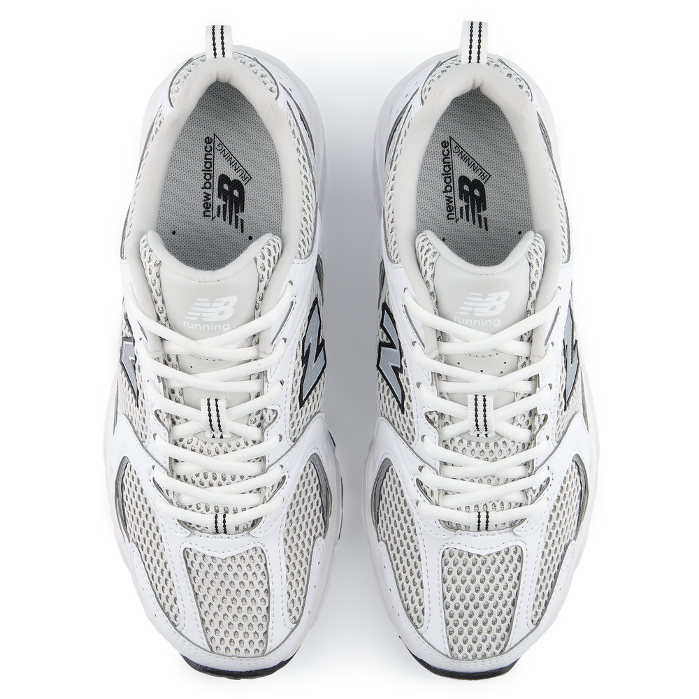 Unisex boty New Balance U530KLB – bílé