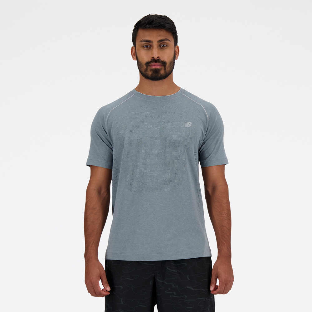 Pánské tričko New Balance MT41080AG – šedé