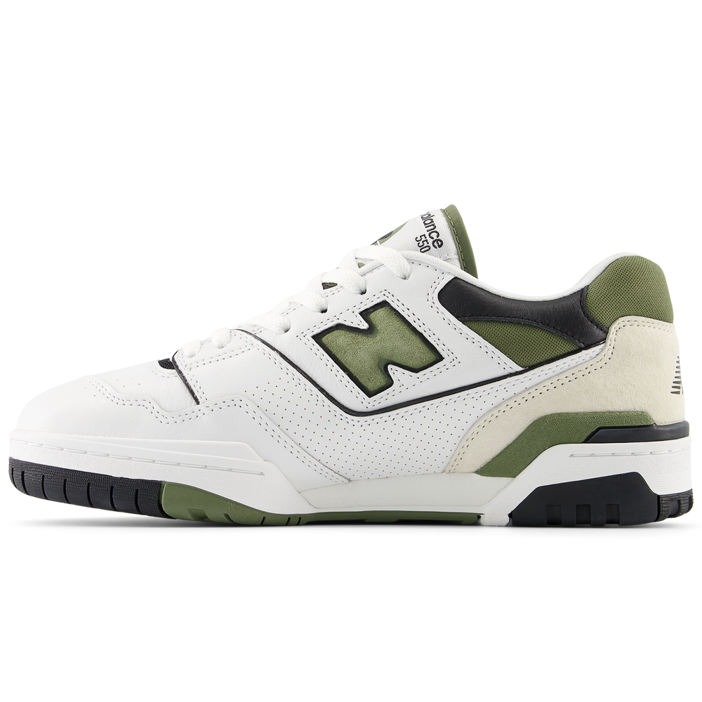 Unisex boty New Balance BB550DOB – bílé