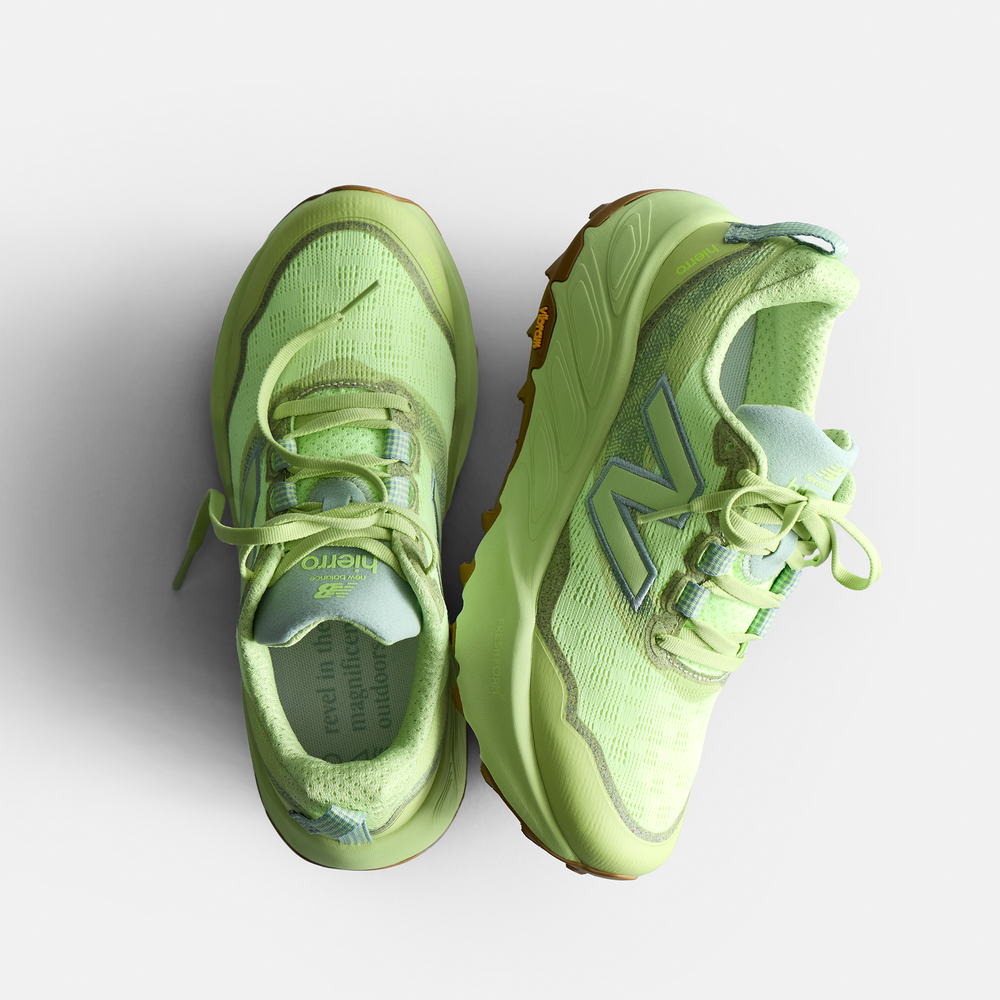 Dámské boty New Balance Fresh Foam X Hierro v9 WHIER1LJ – zelené