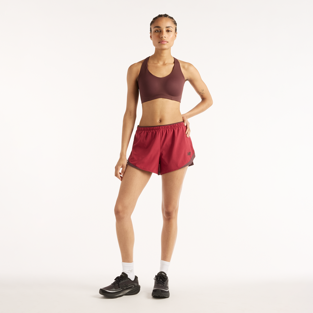 Sportovní podprsenka New Balance RC – bordó