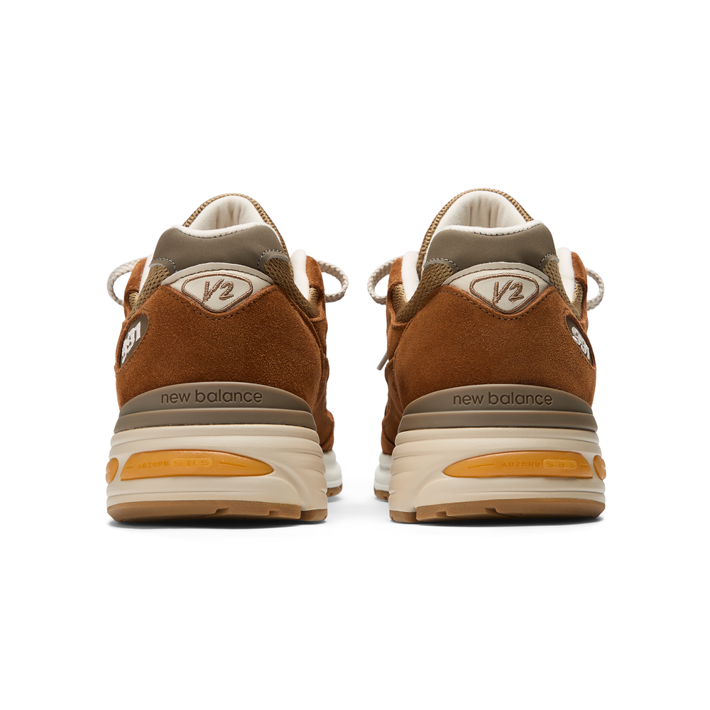 Unisex boty New Balance U991GB2 – hnědý