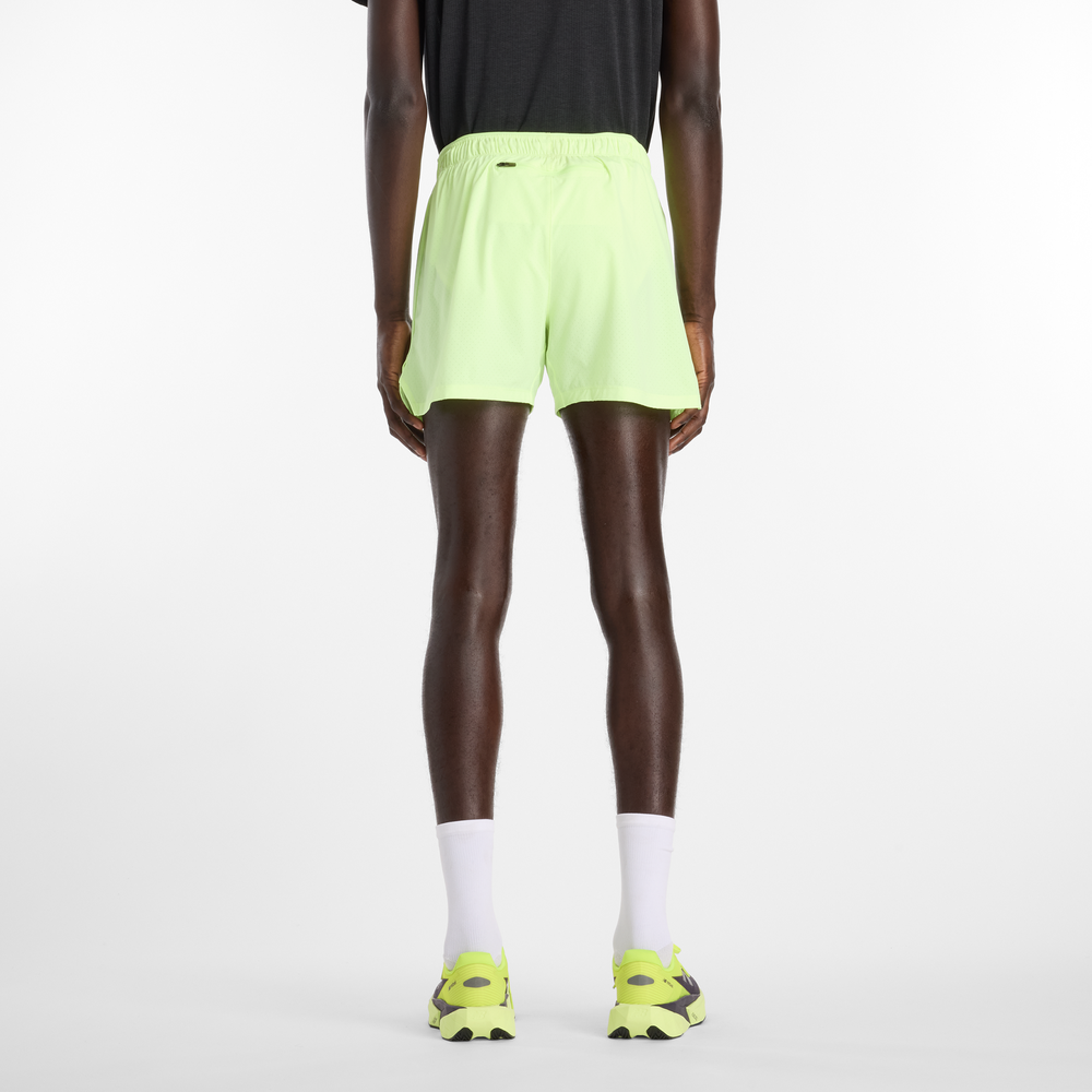 Pánské šortky New Balance MS41286AFG – zelené