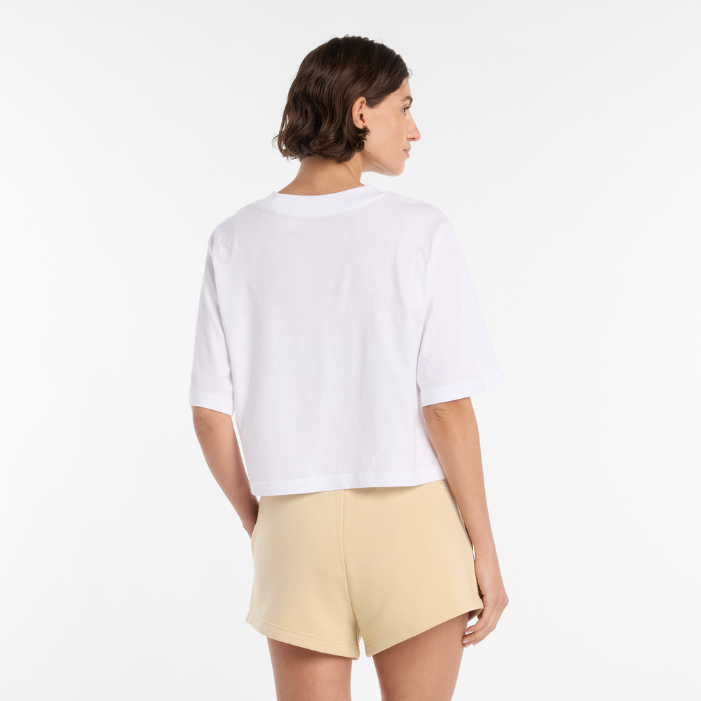 Dámské tričko New Balance WT61V5OPWT – bílé