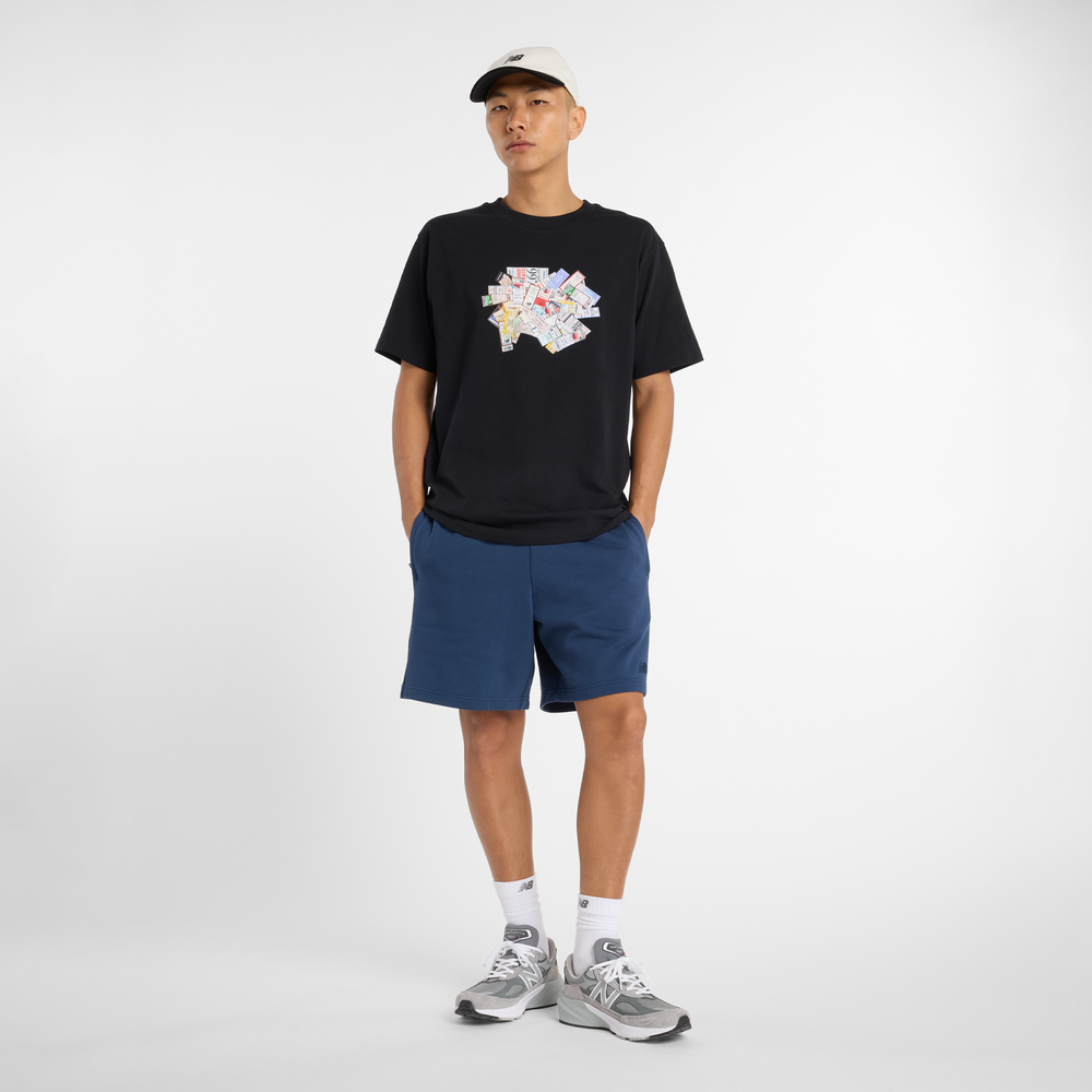 Pánské tričko New Balance MT53905BK – černé