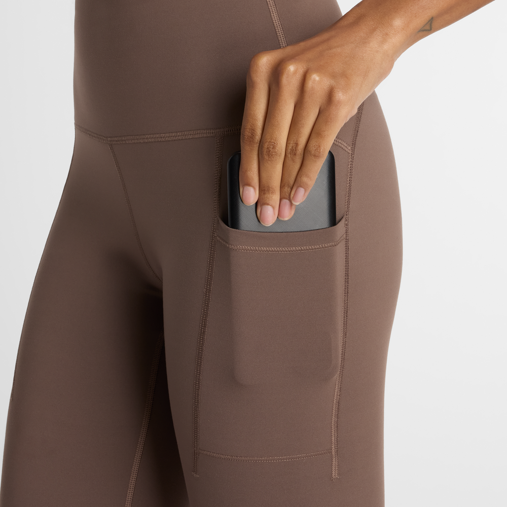 Dámské legíny New Balance WP51275ABP – hnědý