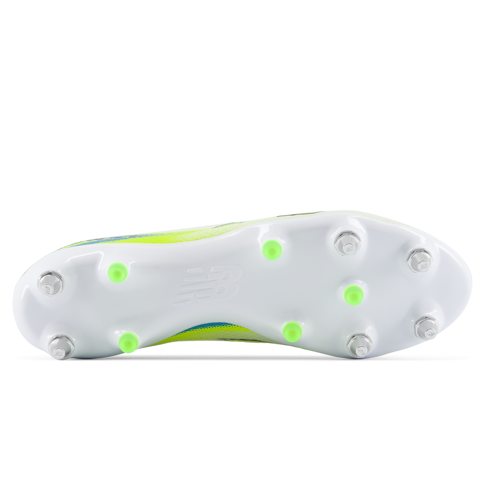 Pánské kopačky New Balance FURON PRO SG V9 UF2S1Z2 – bílé