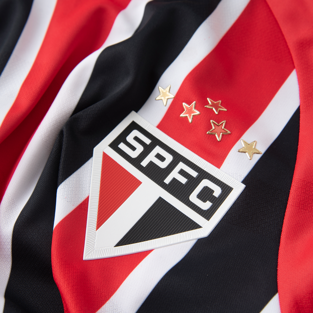 Pánské tričko New Balance Sao Paulo FC MT831835AWY – červené