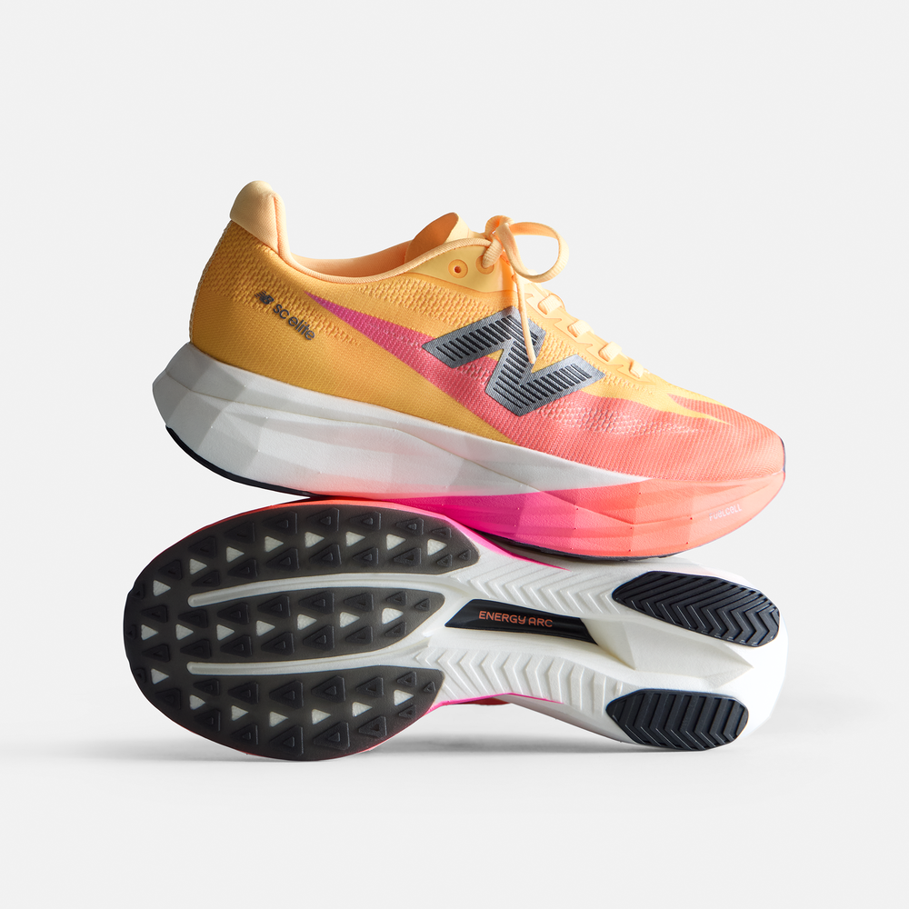 Dámské boty New Balance FuelCell SC Elite V5 WRCEL4JM – oranžová