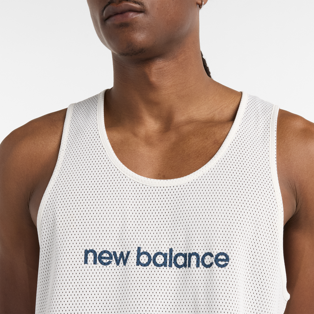 Pánské tričko New Balance MT51608BK – bílé