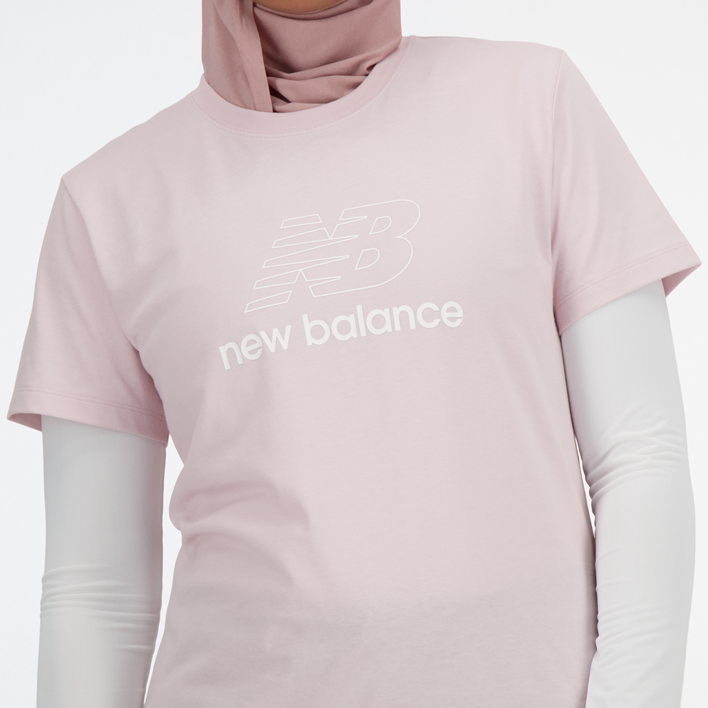 Dámské tričko New Balance WT41816SOI – růžové